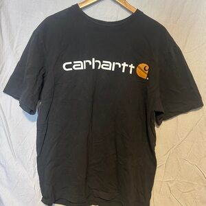 Carhartt Black Short Sleeve Logo Tee Men’s Medium